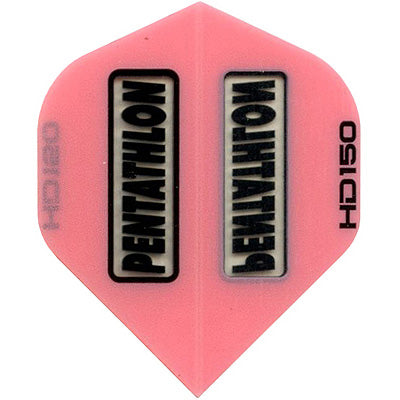 Pentathlon Hd150 Dart Flights - 150 Micron Standard Pink