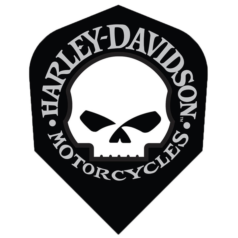 Harley-Davidson Dart Flights - Shape Skull
