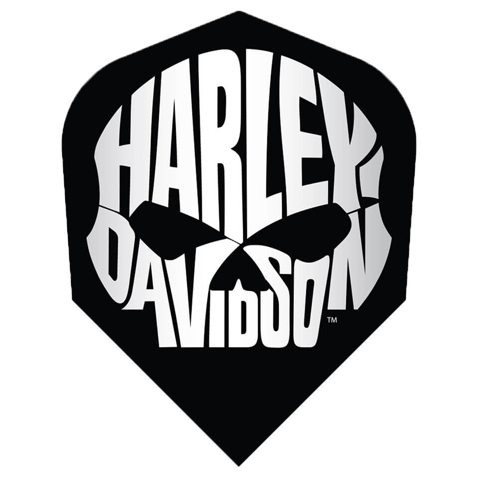 Harley-Davidson Branded Skull Dart Flights - Shape