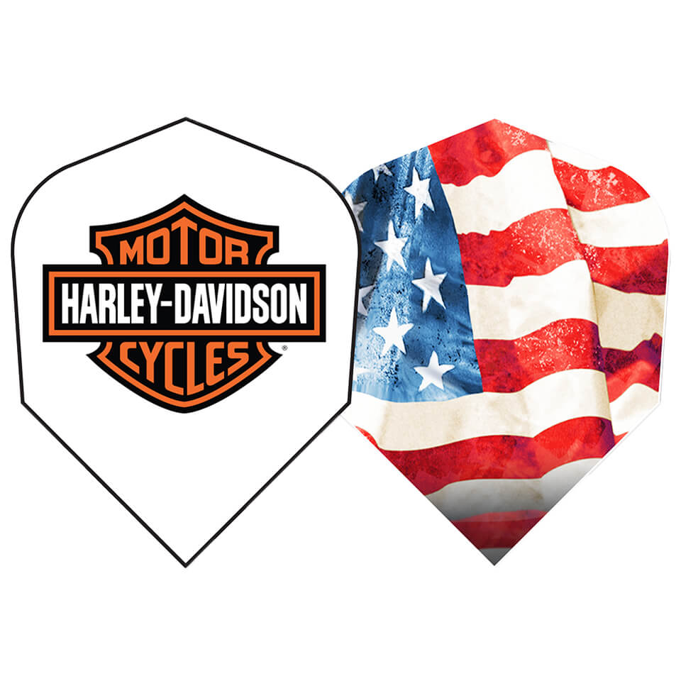 Harley-Davidson American Flag Flights - Shape