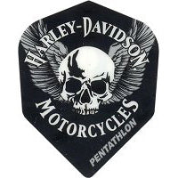 Harley-Davidson Dart Flights - Shape Skull Wings