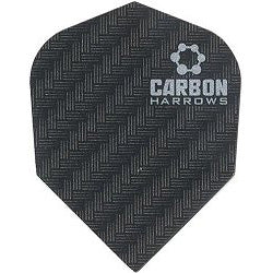 Carbon Dart Flights - 100 Micron Shape Black