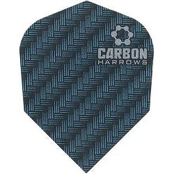 Carbon Dart Flights - 100 Micron Shape Blue