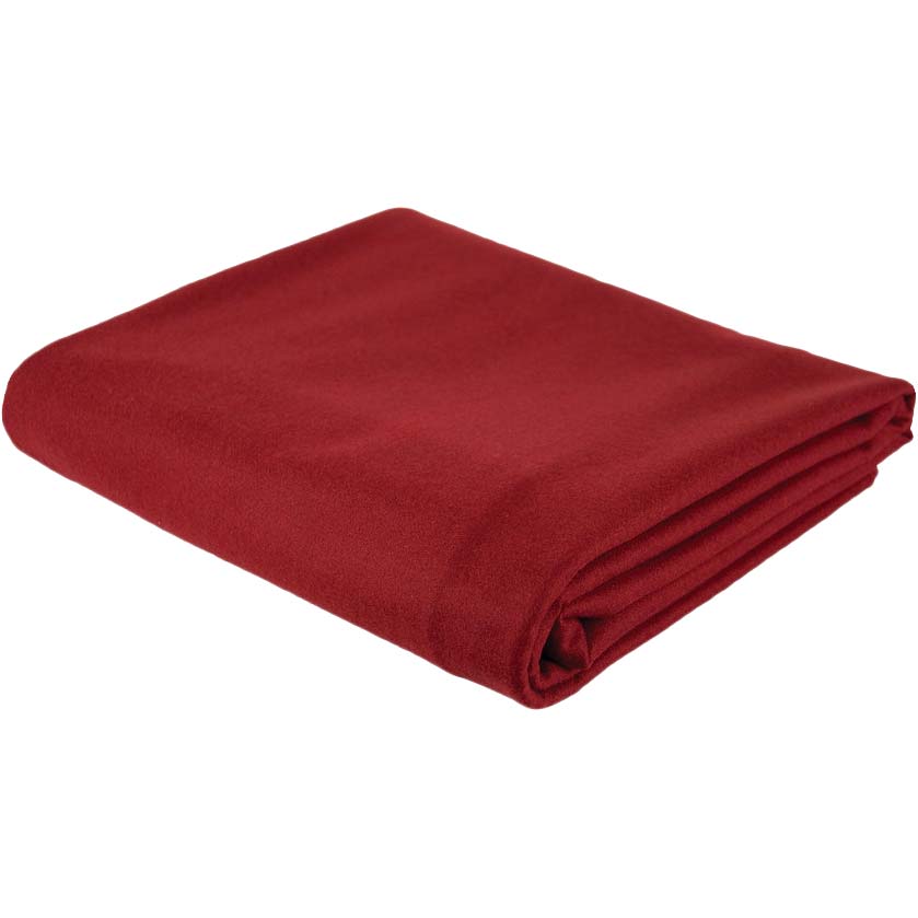 Championship Invitational Teflon 7 Foot Pool Table Cloth - Burgundy
