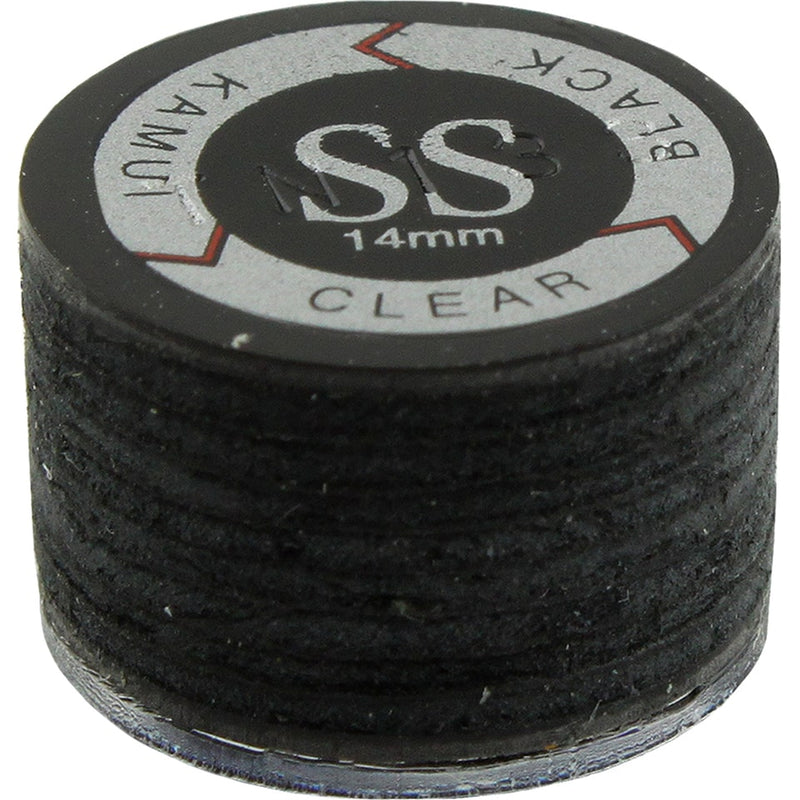 Kamui Black & Clear Billiard Cue Tip Super Soft 14mm