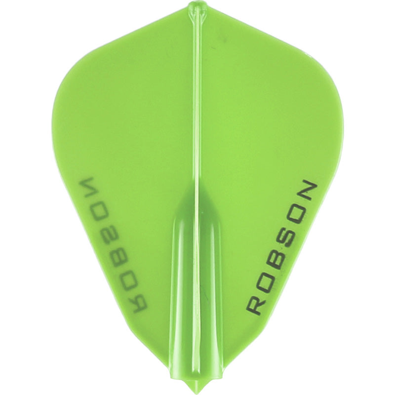 Robson Plus Dart Flights - Fantail Lime