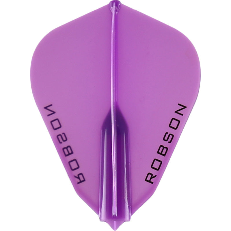 Robson Plus Dart Flights - Fantail Purple