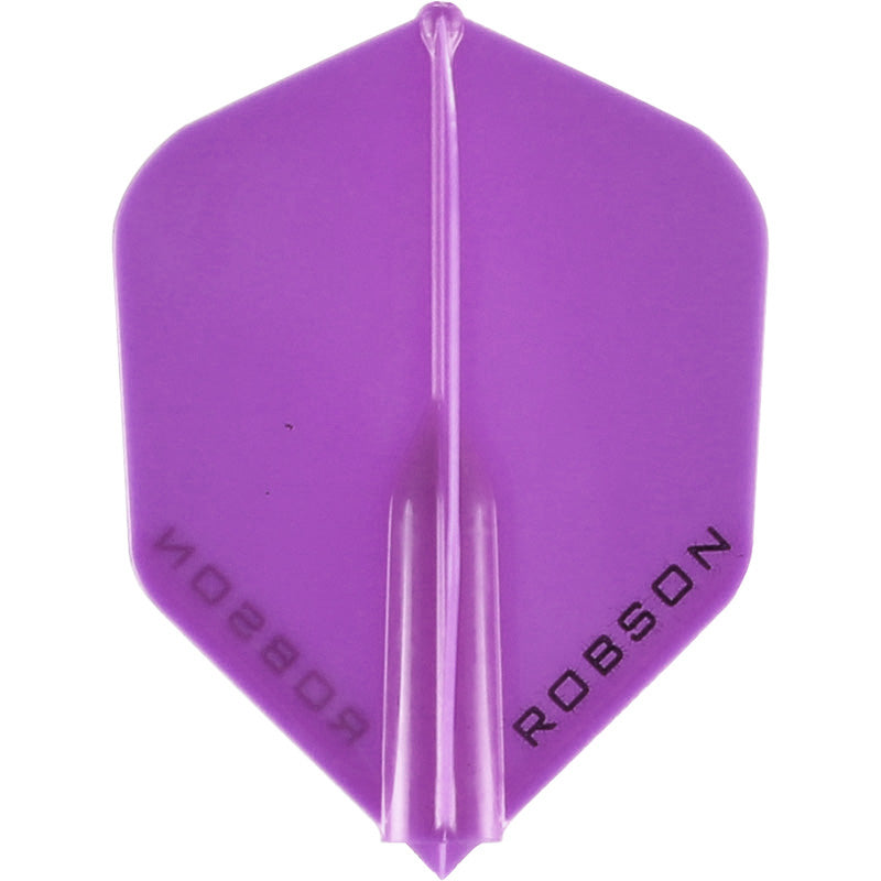 Robson Plus Dart Flights - Shape Purple
