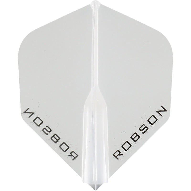 Robson Plus Dart Flights - Standard White