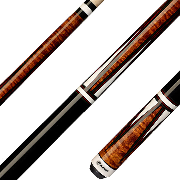 Players C-811 Brown Stained Pool Cue Billiard Players C-811 Pool Cue ...