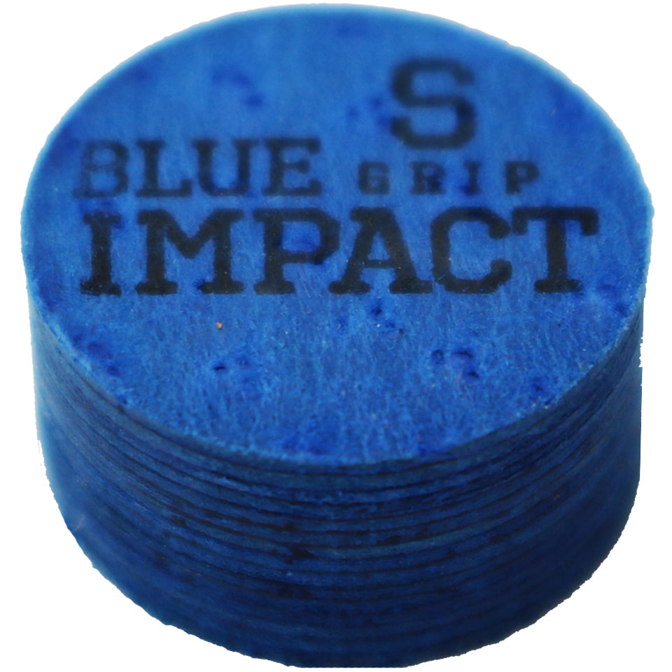 1 McDermott Navigator Blue Impact Cue Tip - Soft 14mm