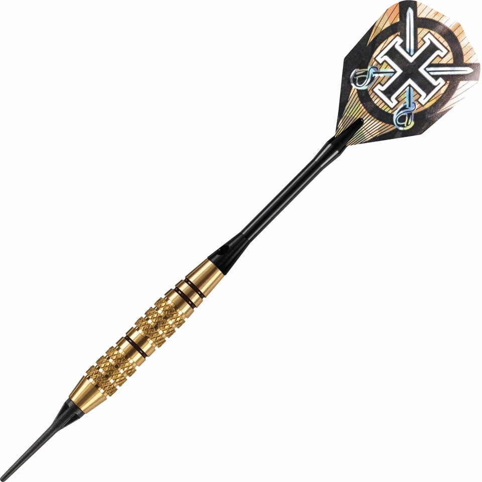 Harrows Corsair Soft Tip Darts - 18gm Black