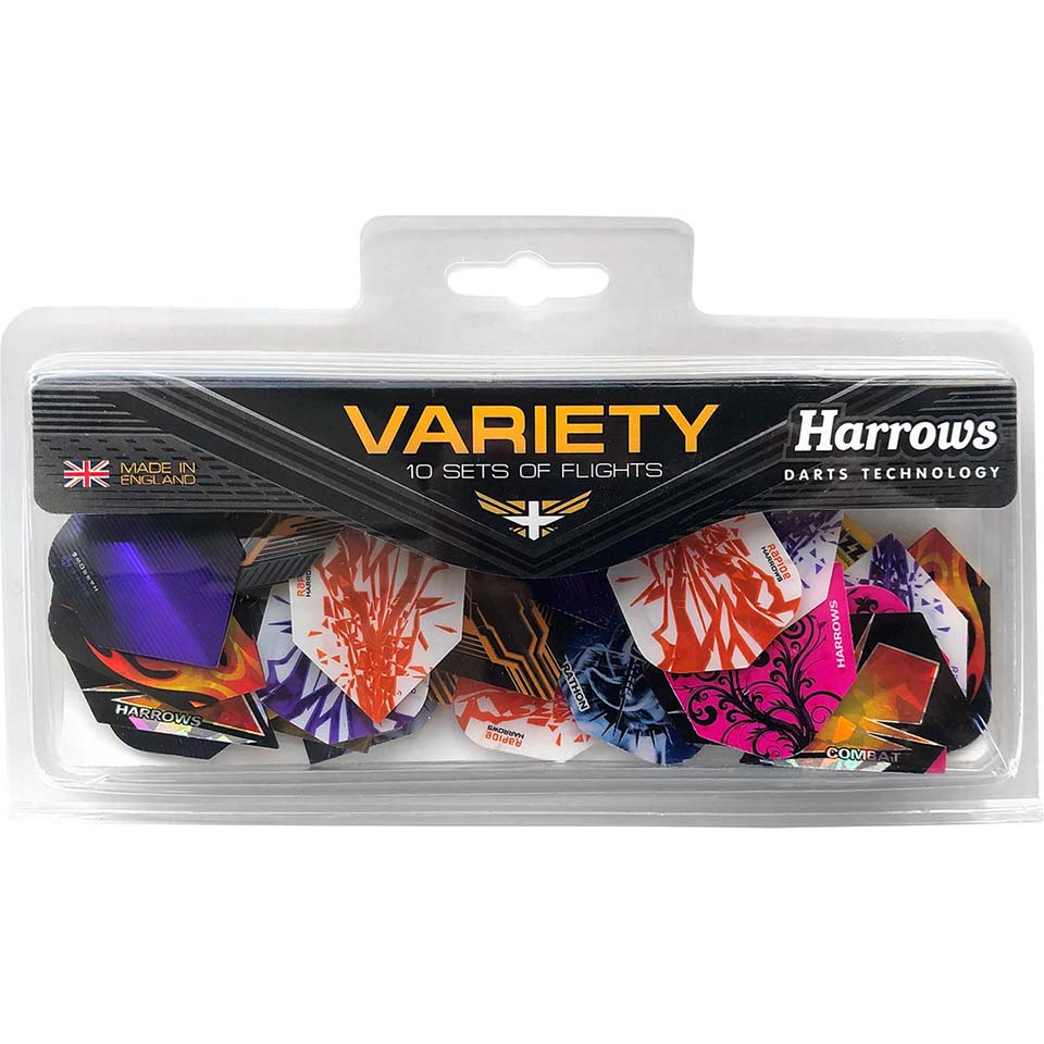 Harrows Variety Flight Ten Pack - Assorted