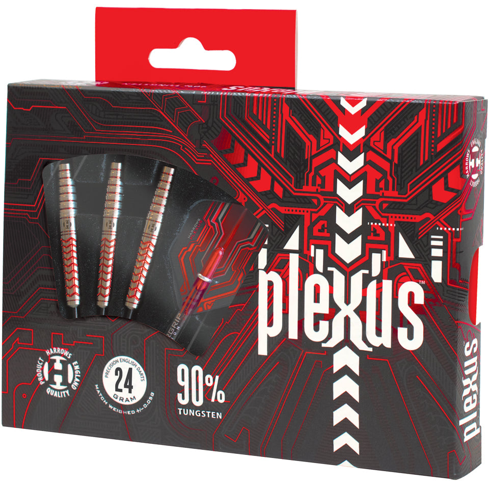 Harrows Plexus 90% Steel Tip Darts - 21gm