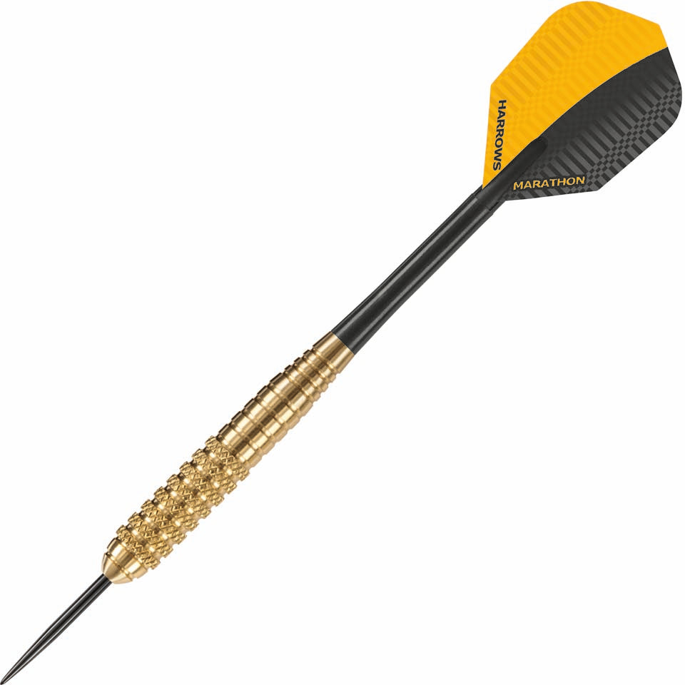 Harrows Club Brass Knurled Steel Tip Darts - 22gm