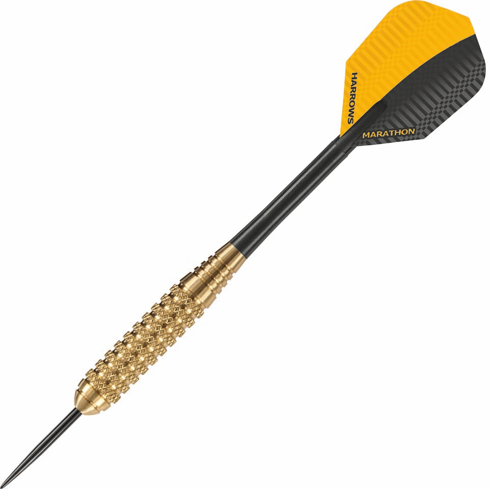 Harrows Club Brass Knurled Steel Tip Darts - 23gm