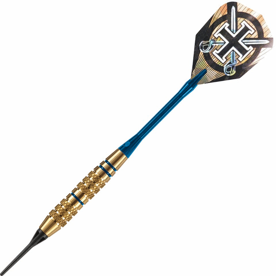 Harrows Corsair Soft Tip Darts - 16gm Blue