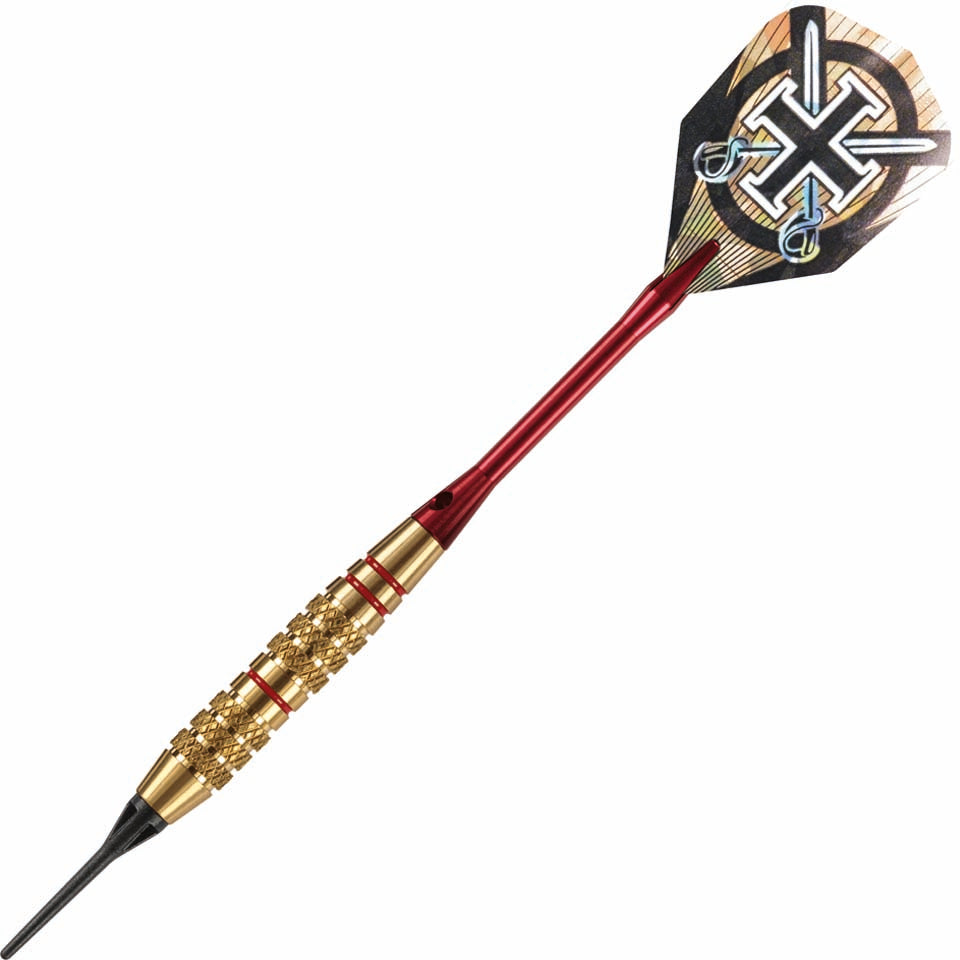 Harrows Corsair Soft Tip Darts - 16gm Red