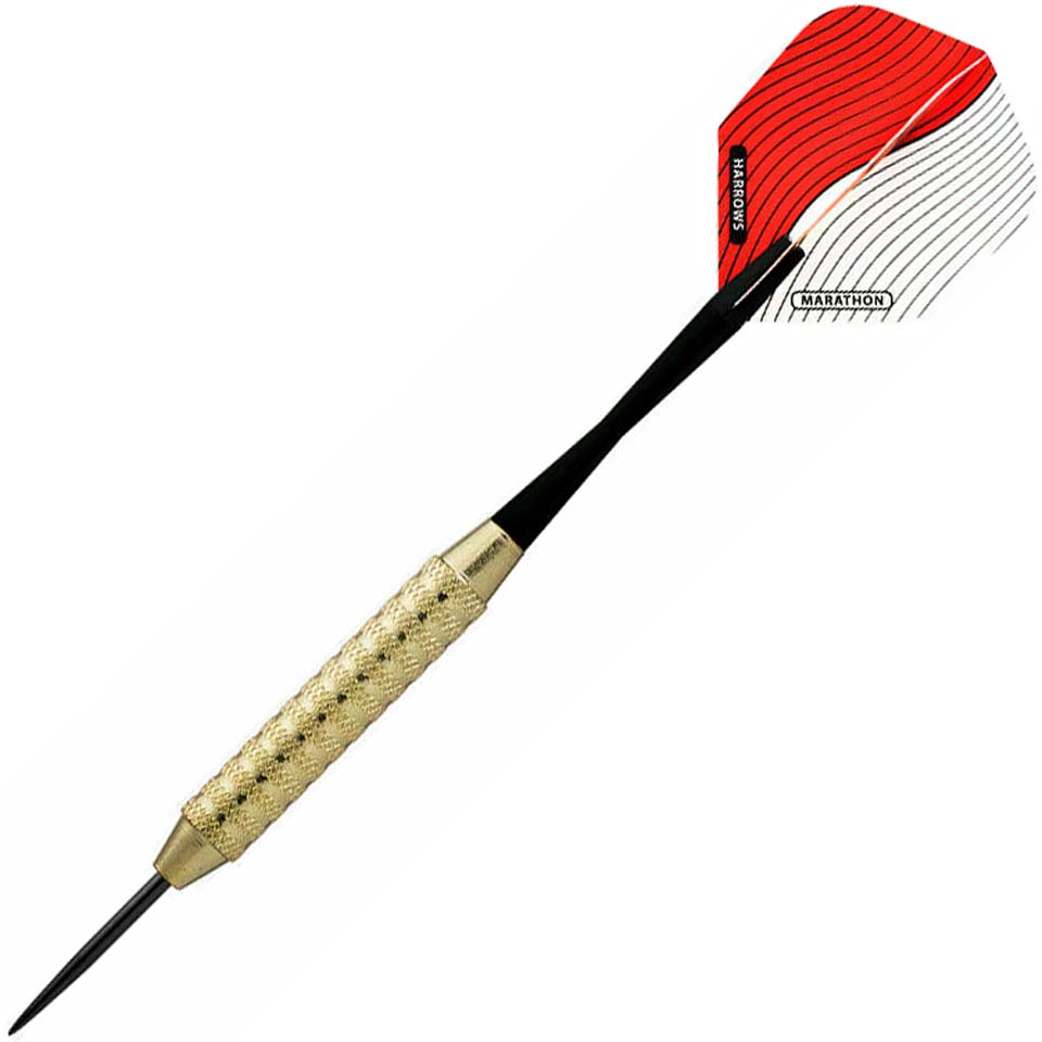 Harrows Pro Brass Gold Steel Tip Darts - 21gm