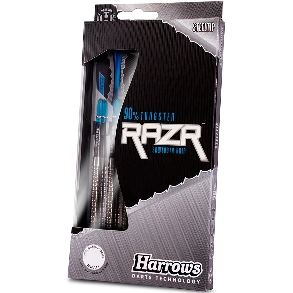 Harrows Razr Parallel Steel Tip Darts - 23gm