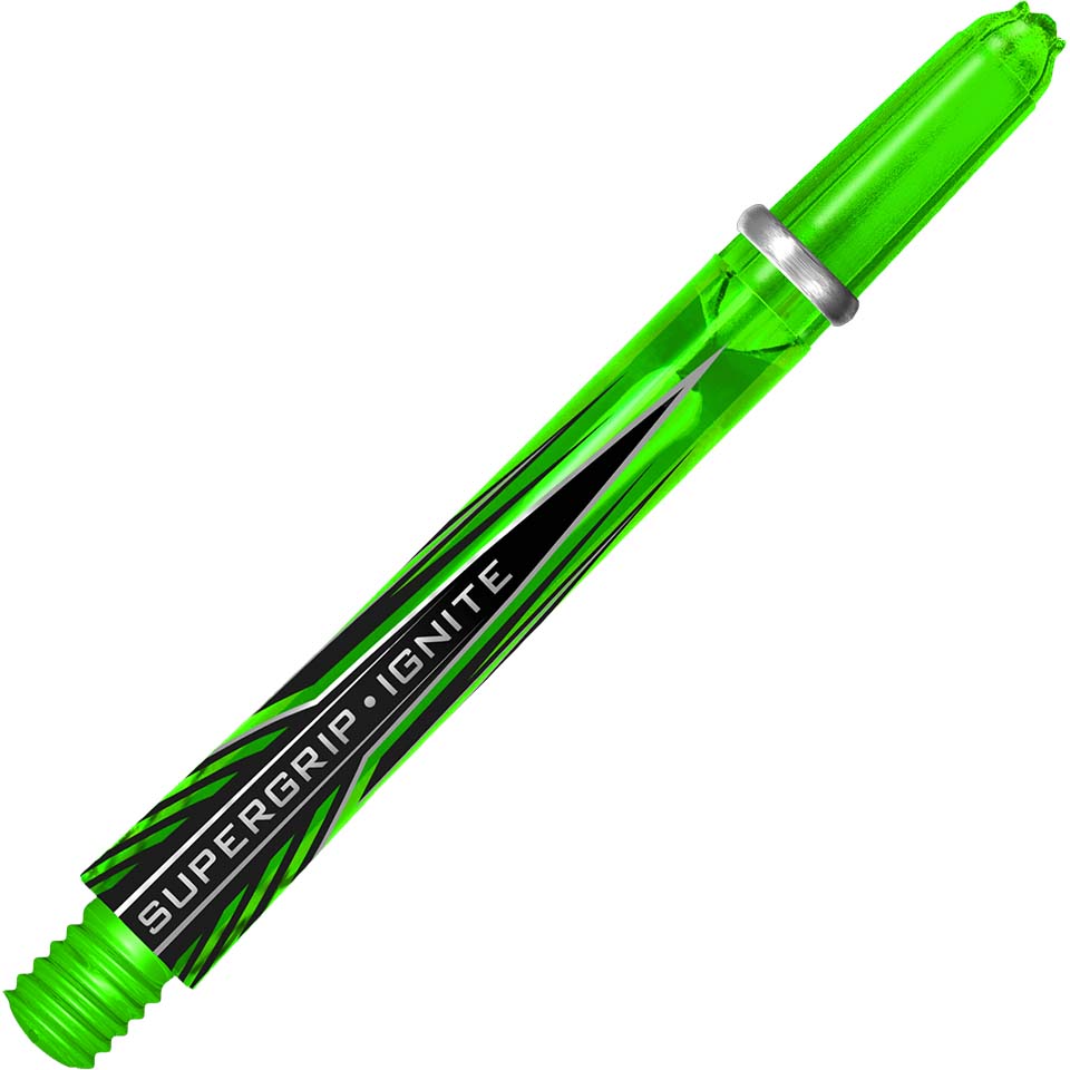 Harrows Supergrip Ignite Dart Shafts - Medium Green