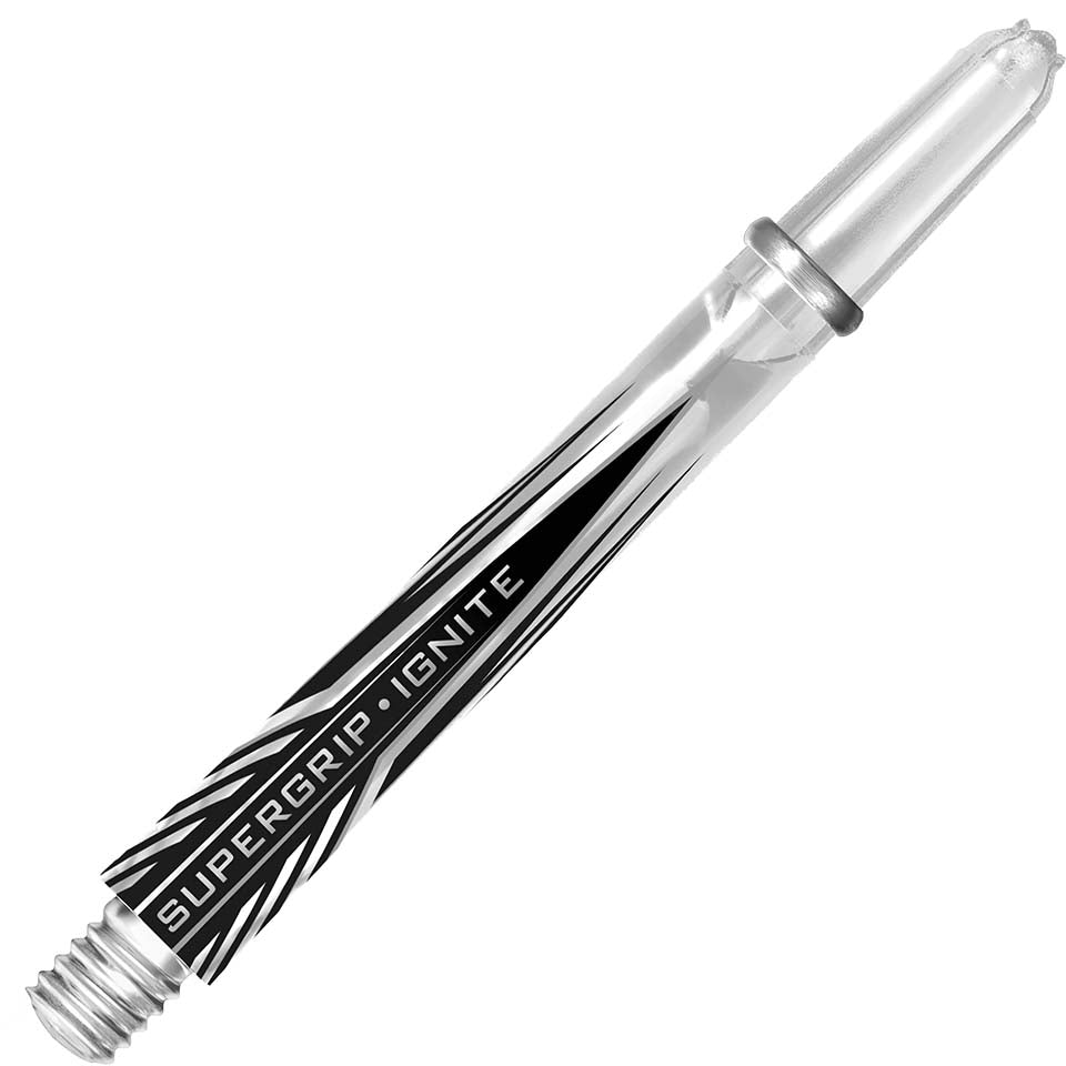 Harrows Supergrip Ignite Dart Shafts - Medium Clear