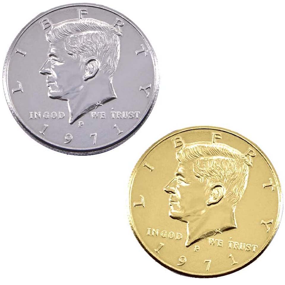 Double Sided Half Dollar - Heads