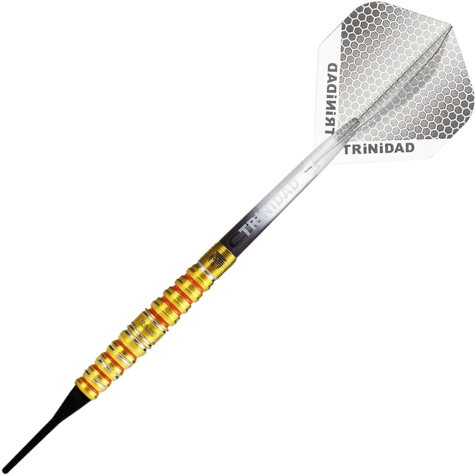 Trinidad Pro Series Roman Type 2 Limited Edition Gold Soft Tip Darts - 19gm