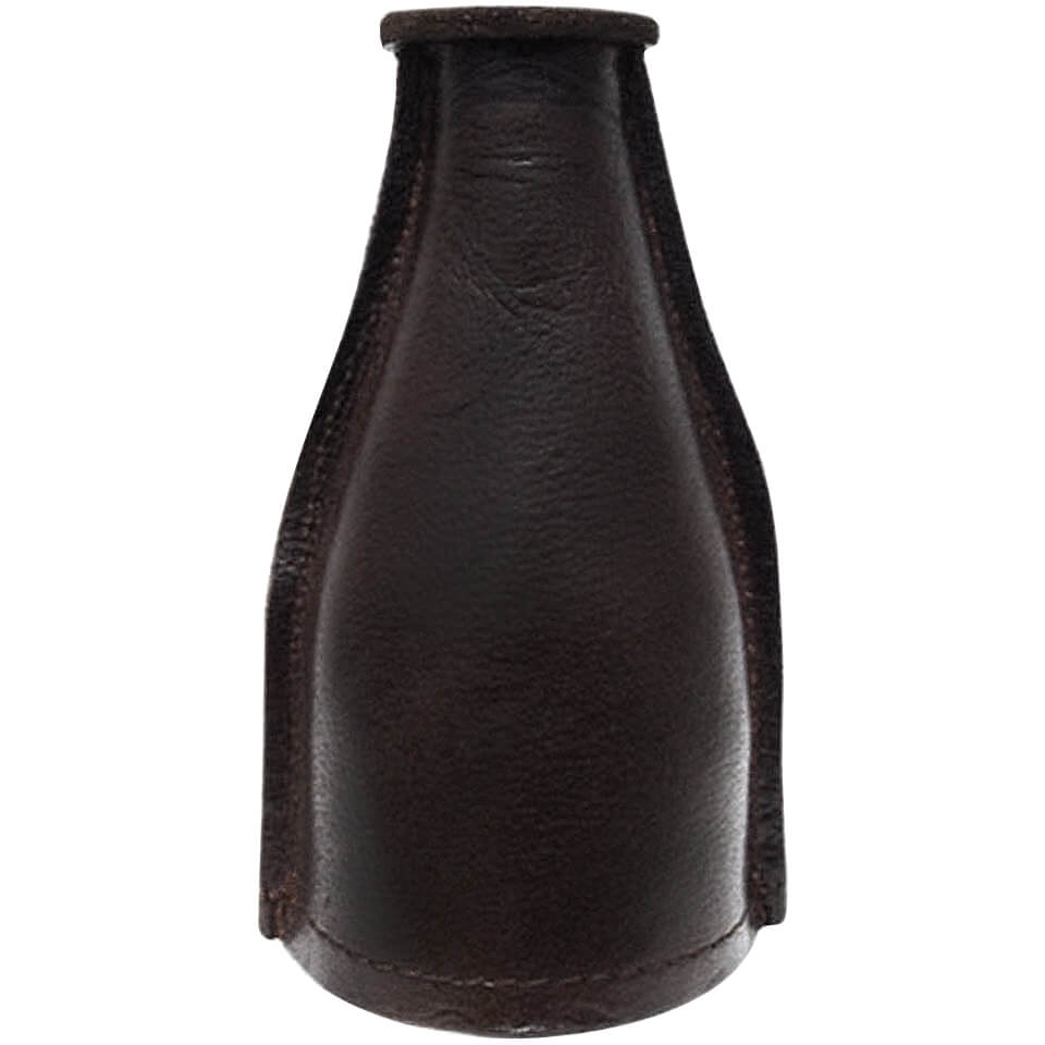 Brown Leather Tally Bottle