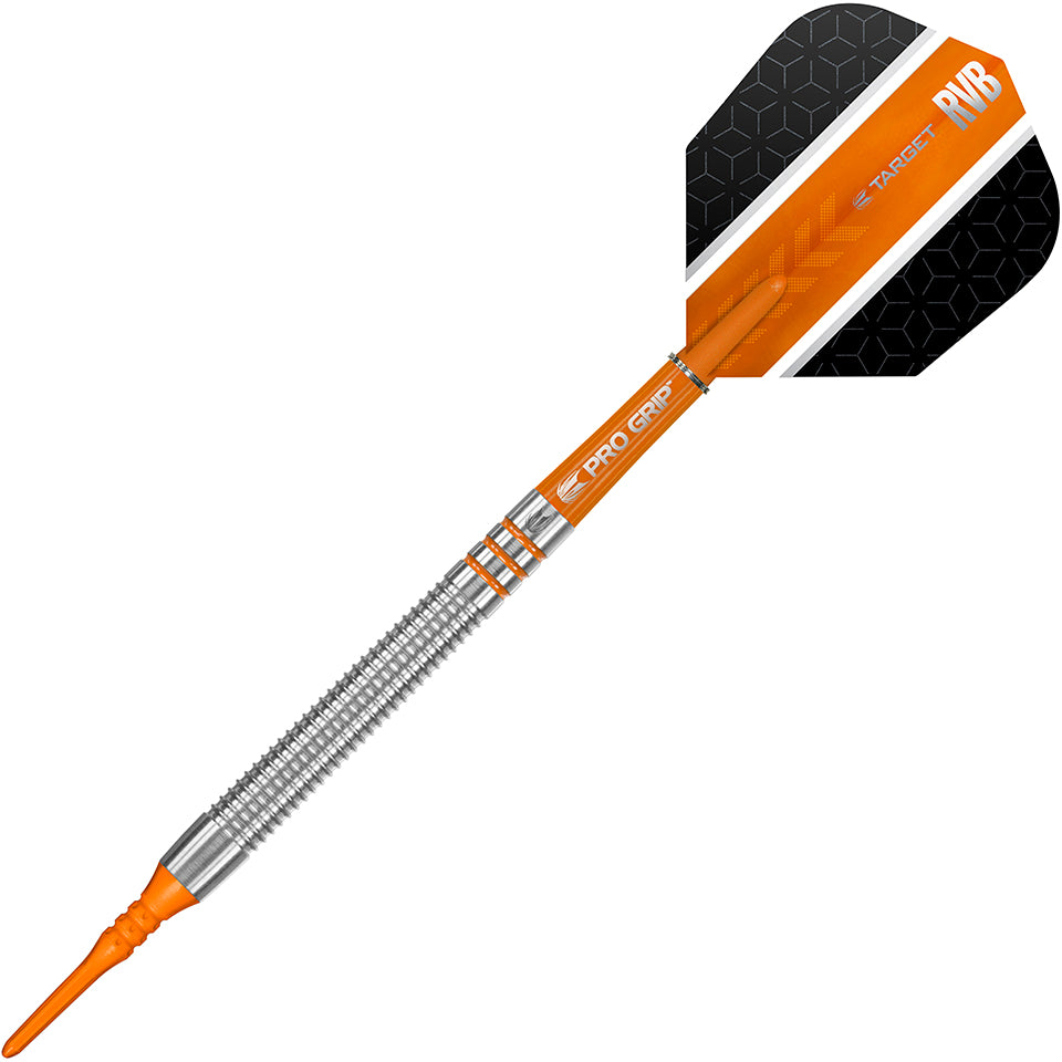 Target Raymond Van Barneveld 80% Black Soft Tip Darts - 18gm