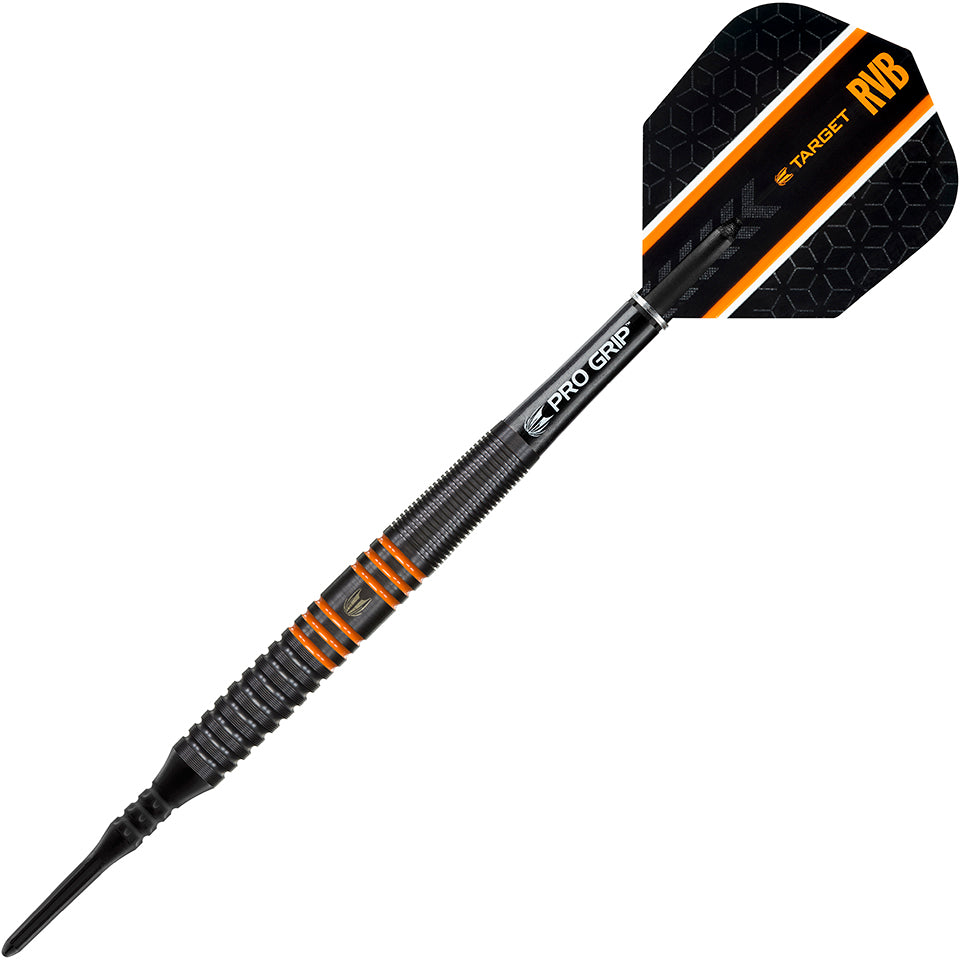 Target RVB 80 Black Soft Tip Darts - 18gm