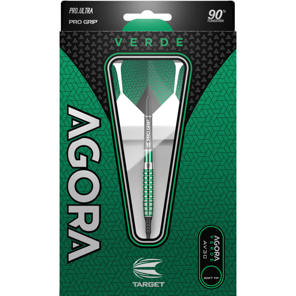 Target Agora Verde AV30 Soft Tip Darts - 18gm