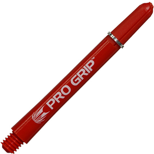 Target Pro Grip Nylon Dart Shafts - Medium Red