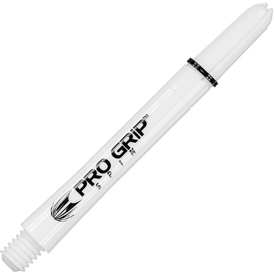 Target Pro Grip Nylon Spinning Dart Shafts - Medium White