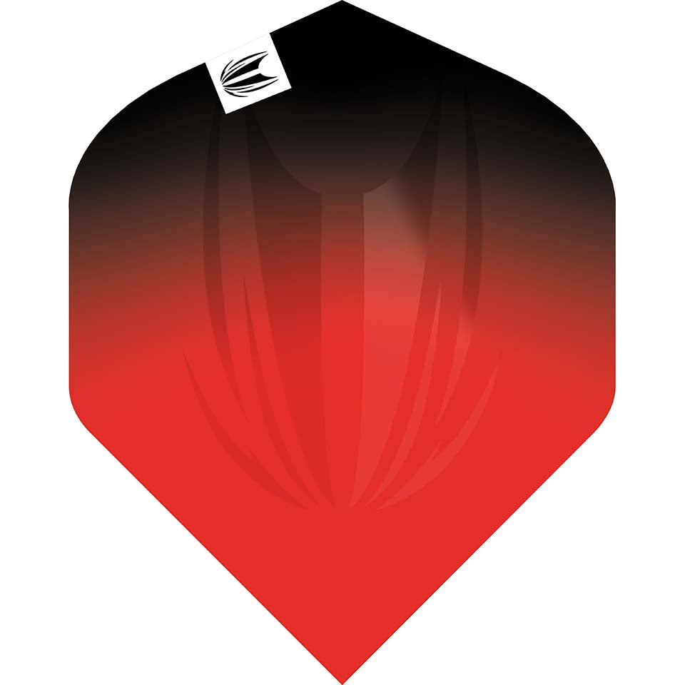 Target Sera Pro Ultra Dart Flights - No2 Black & Red