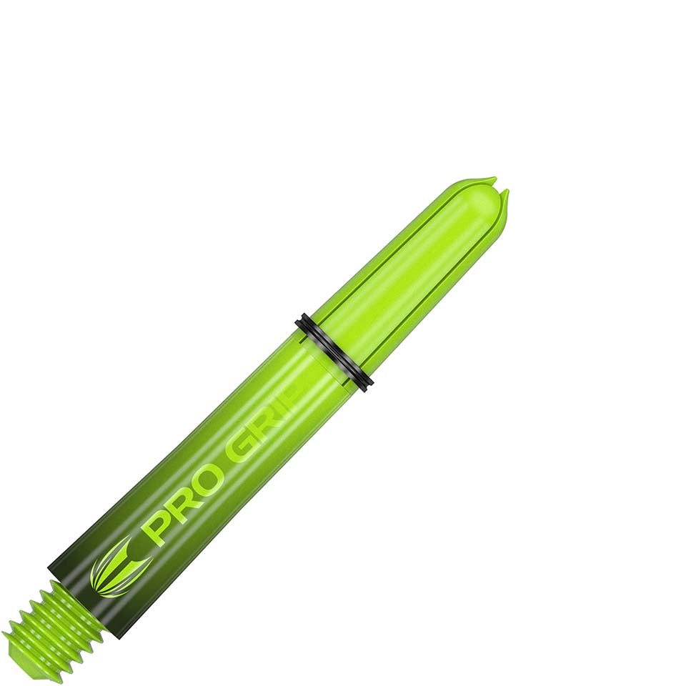 Target Pro Grip Sera Dart Shafts - Short Black & Lime