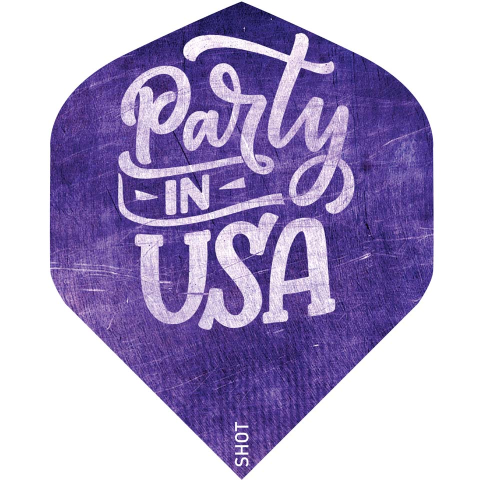 Shot Americana Party On Dart Flights - Standard