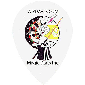 Shot A-ZDarts Dart Flights - Pear White