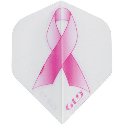 GLD Pink Ribbon Dart Flights - Standard