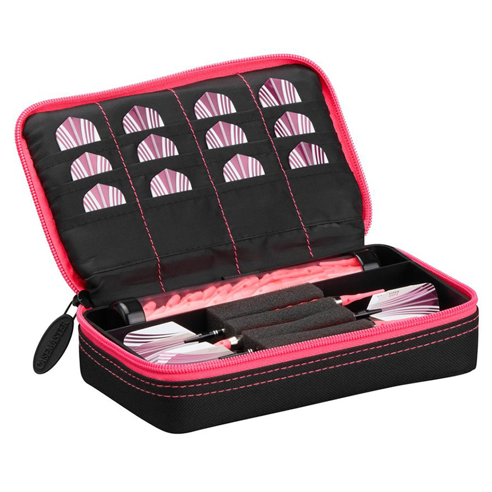 GLD Casemaster Plazma Dart Case - Black With Pink