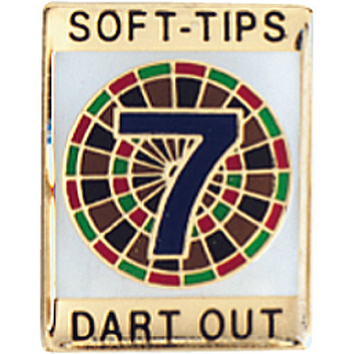 GLD Dart Out 7 Dart Pin