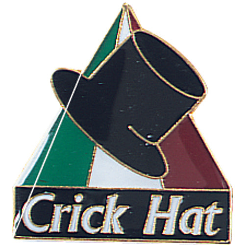 GLD Crick Hat Dart Pin