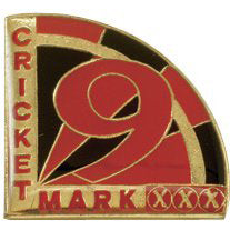 GLD Cricket Mark 9 Dart Pin