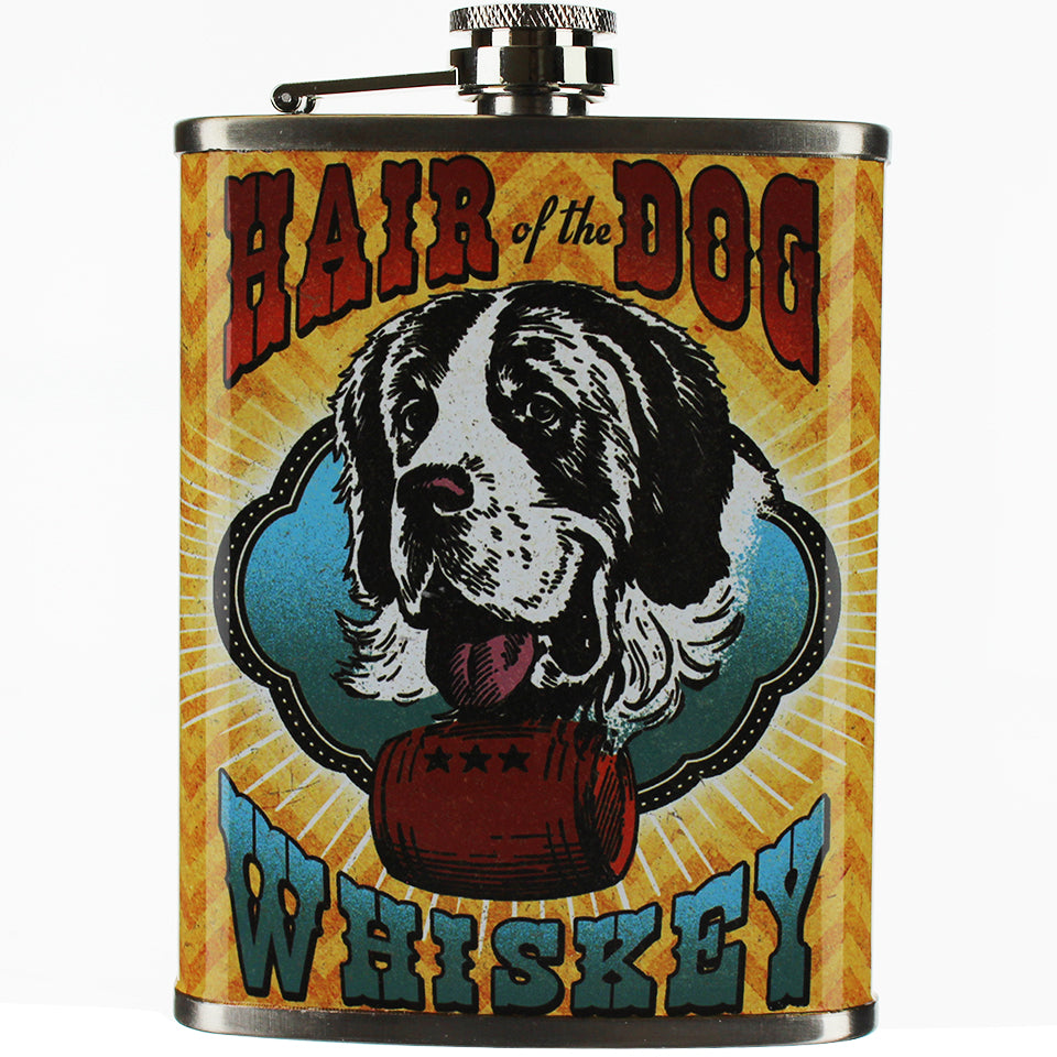 Hair Of The Dog Flask - 3.5" X 5.5"