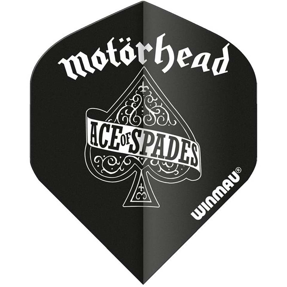 Winmau Rock Legends Motorhead Dart Flights - Shape Ace of Spades