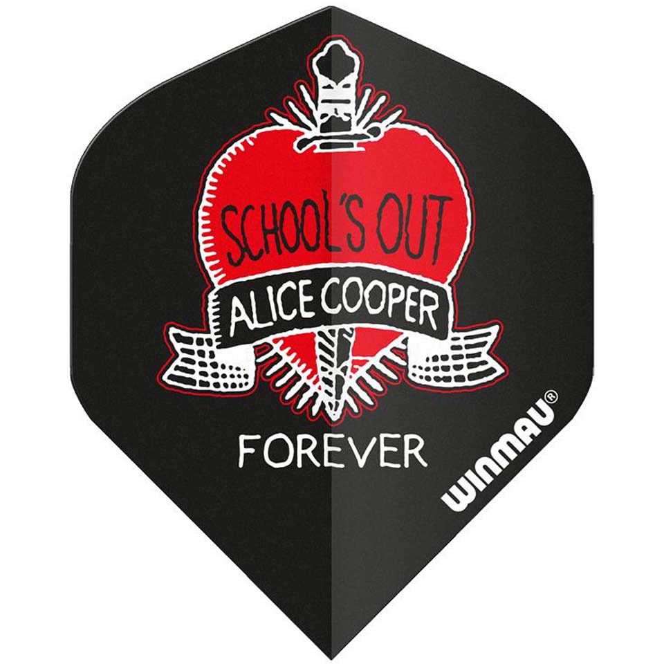 Winmau Rock Legends Alice Cooper Dart Flights - Shape Schools Out