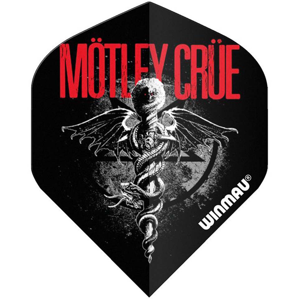 Winmau Rock Legends Motley Crue Dart Flights - Shape Feelgood