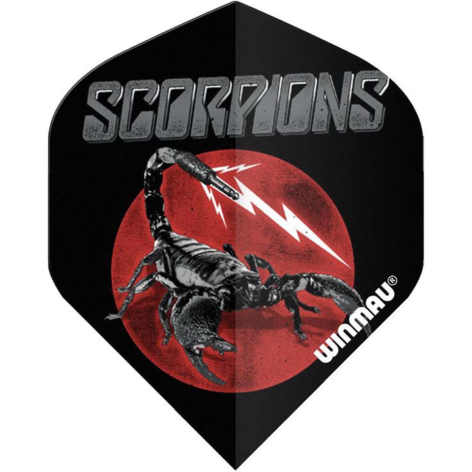 Winmau Rock Legends Scorpions Dart Flights - Shape