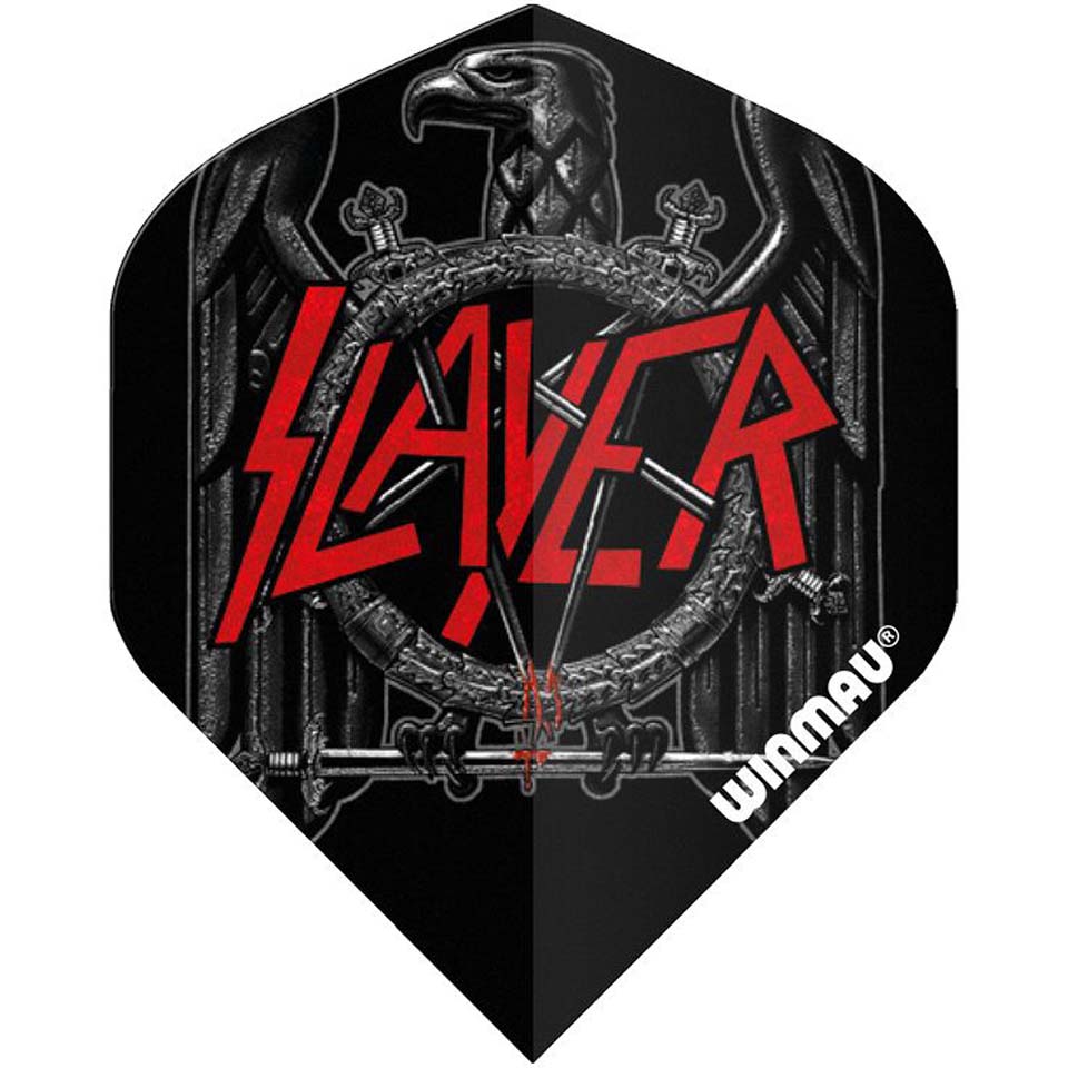 Winmau Rock Legends Slayer Dart Flights - Shape Black Eagle