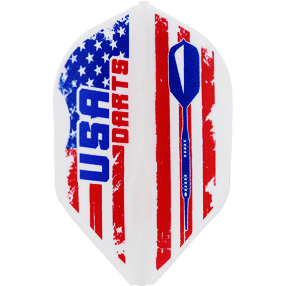 L-Style USA Darts Patriotic EZ Dart Flight - Shape